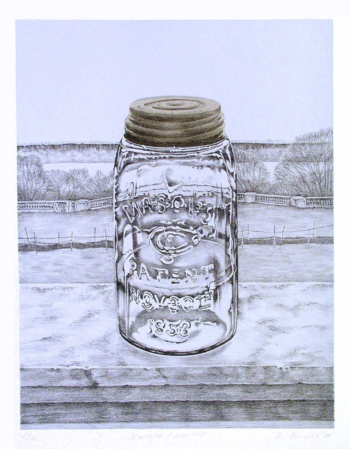 Mason jar / Wave Hill