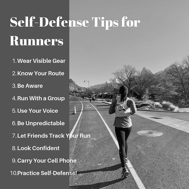 With Fall officially here, the days are getting shorter and darker. For those who are disciplined enough to get out the door and go for a run, we put together a list of 10 self-defense tips to keep in mind as you get your workout in! Check the link i