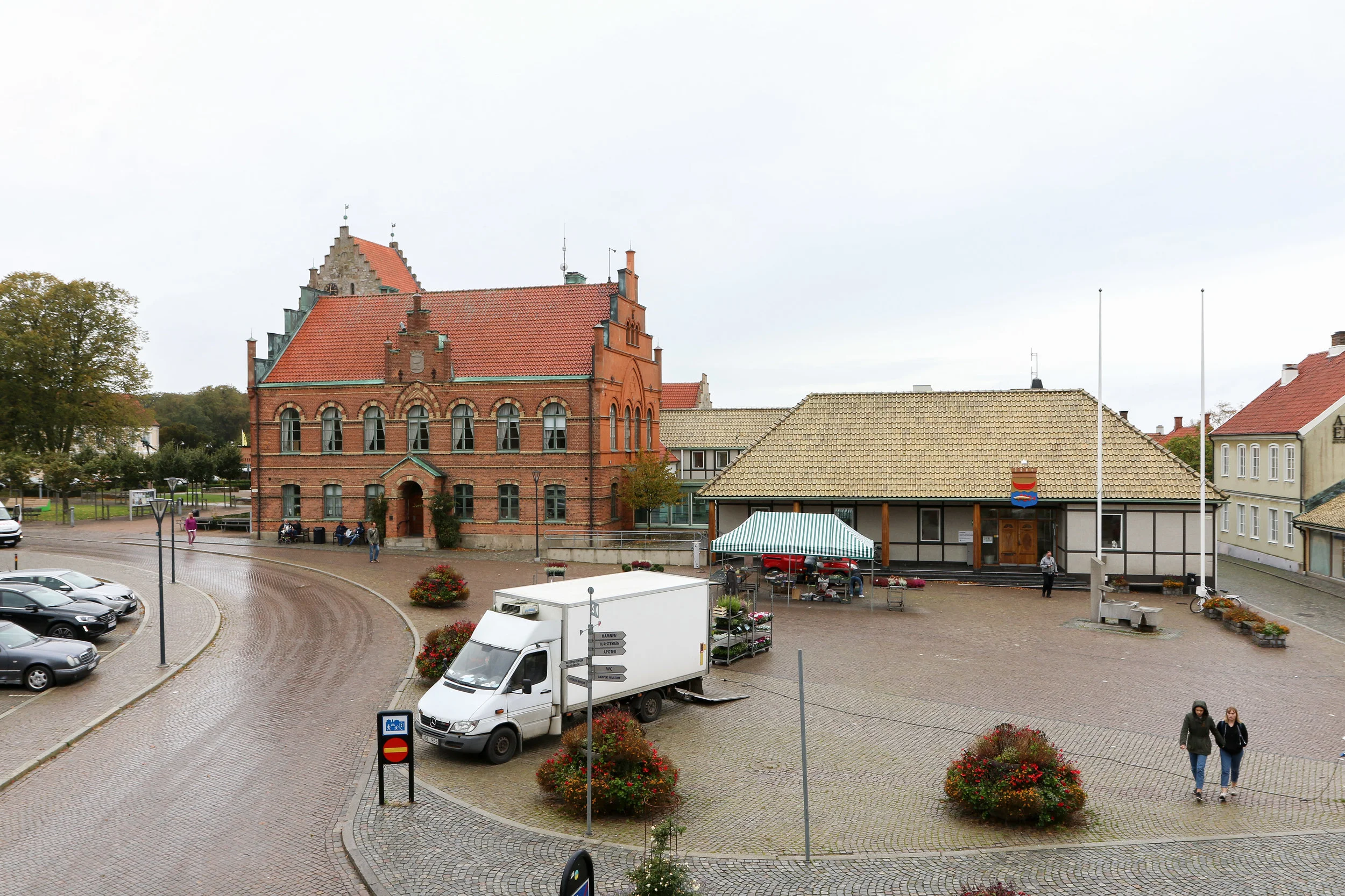 Stortorget Simrishamn oktober 2016. 
