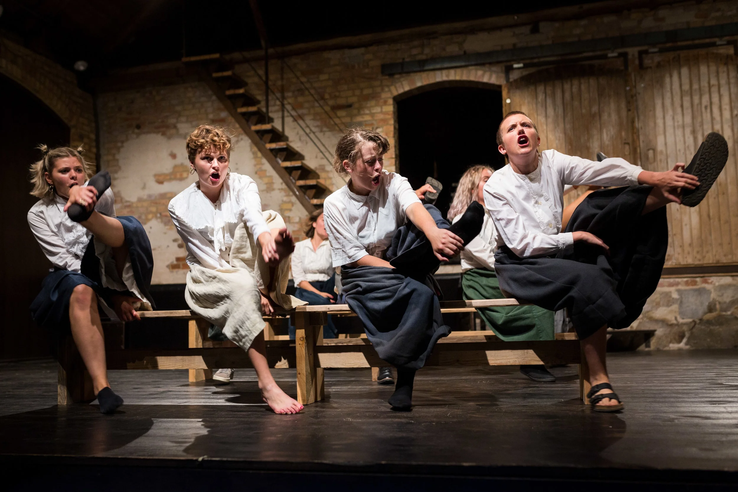 Scen Österlen sätter upp musikalen Spring Awakening, sommaren 2018. Foto: Torun Börtz