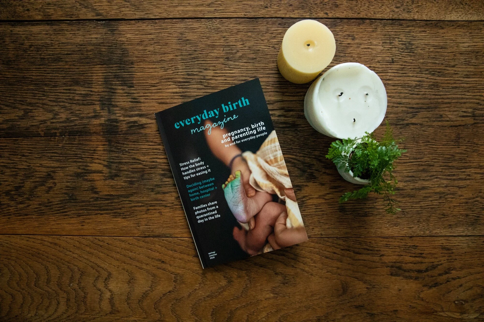 Cover of Everyday Birth Magazine, Issue #5