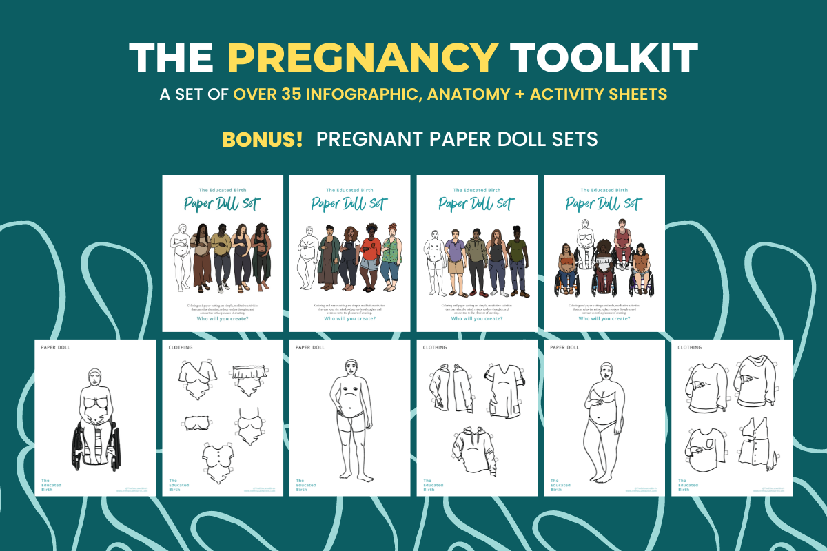 Pregency Kit Using Steps The Pregnancy Toolkit (Digital Download) — The Educated Birth