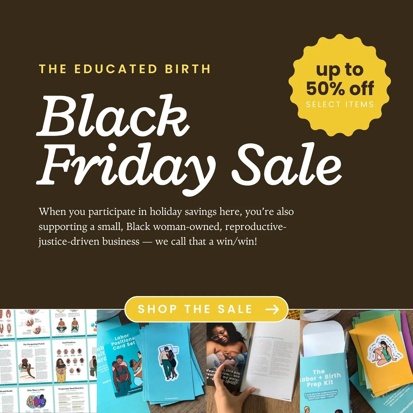 Comment &ldquo;DISCOUNT&rdquo; and we&rsquo;ll send you right to the savings! 

We recognize that it&rsquo;s that time of year when we find ourselves wrestling with the overpowering machine of capitalism + commercialism &mdash; while also welcoming t