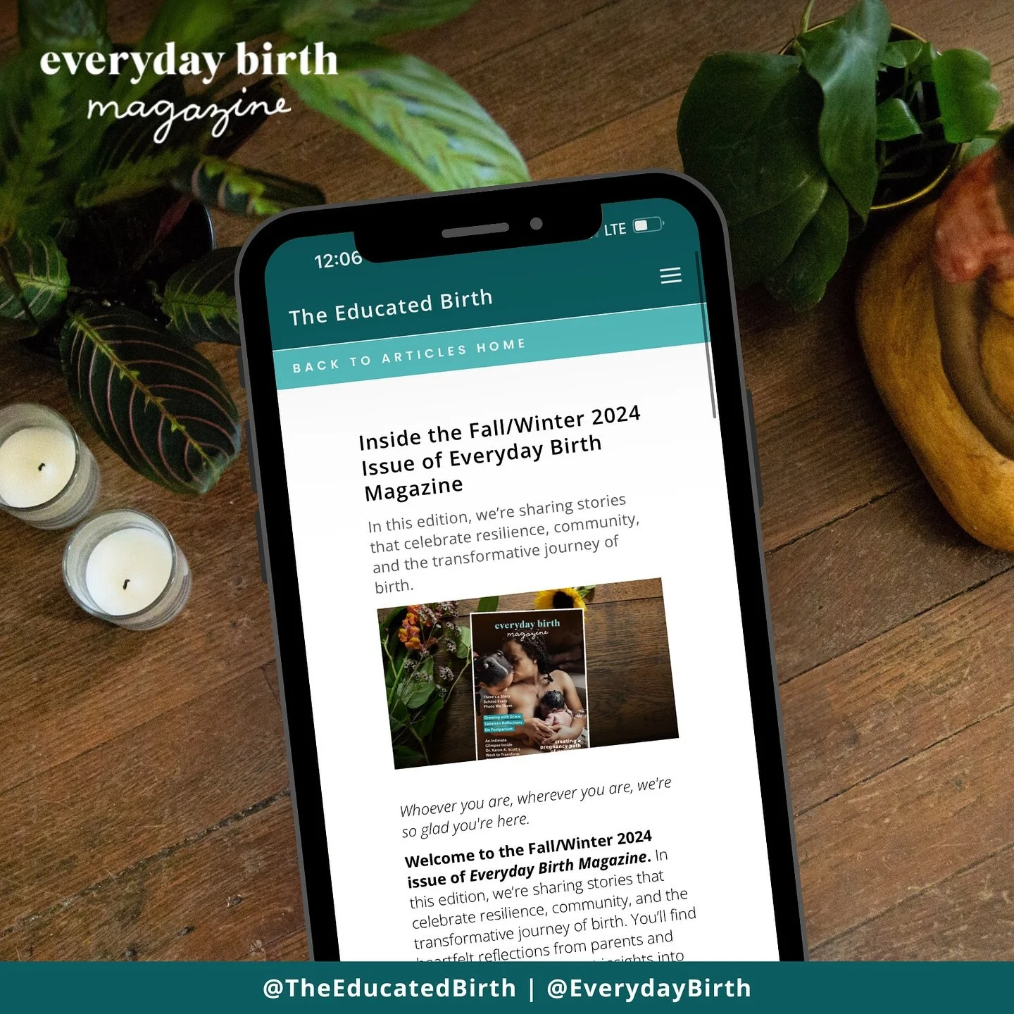 What&rsquo;s that? 👀 Select features from the Fall/Winter 2024 issue of Everyday Birth Magazine are online now! These articles are just a glimpse of the impactful stories, expert insights, and stunning visuals we&rsquo;ve packed into this season&rsq