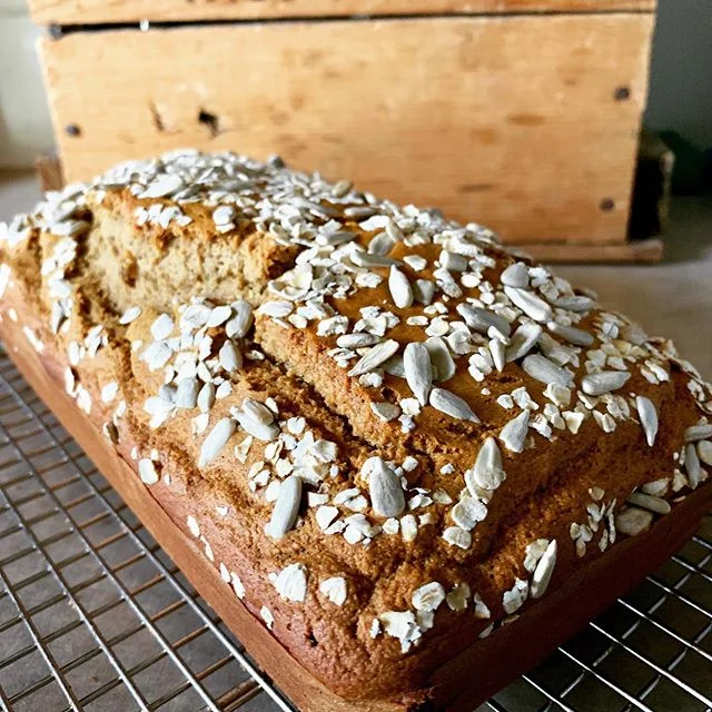 Homemade Gluten Free Honey Oat Bread 😍 #glutenfreebaker #carbsaremyfriends