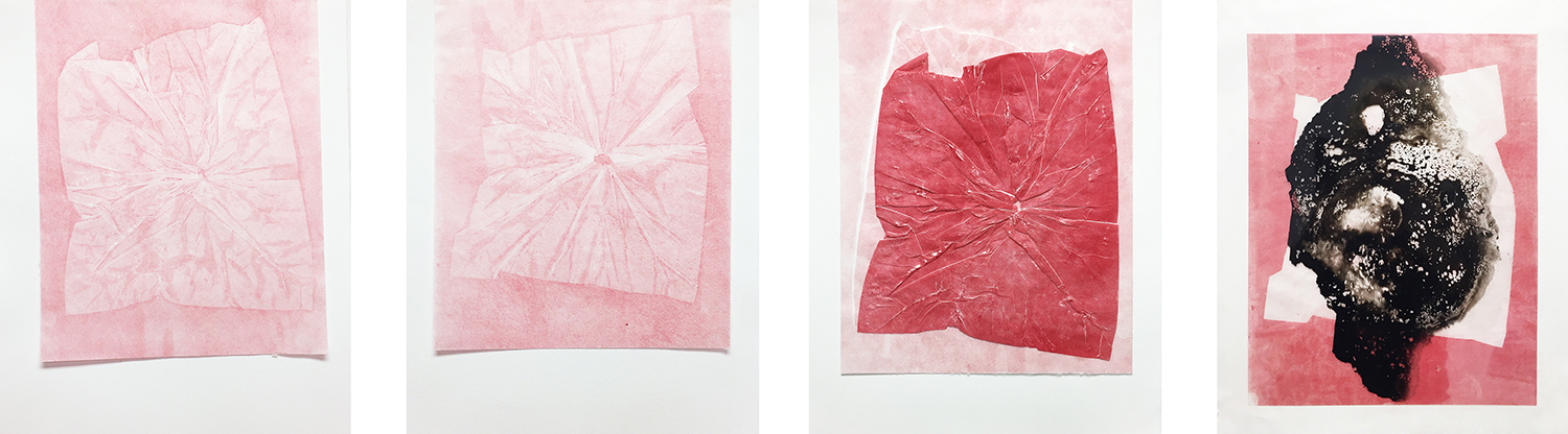 Four variations on rice paper
