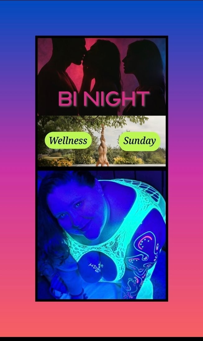 Bi Sundays &amp; Nude Yoga + SASSYMARSHMALLOW’s BIRTHDAY! 