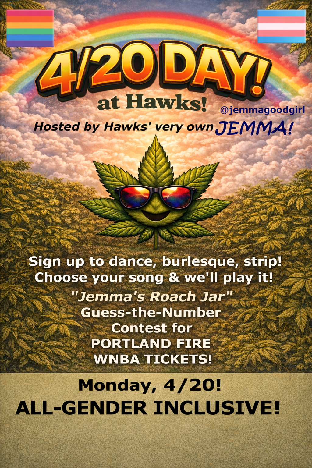420 Day at Hawks!