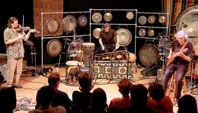 Impulse Ensemble: Derrik Jordan, Tony Vacca and Jim Matus.
