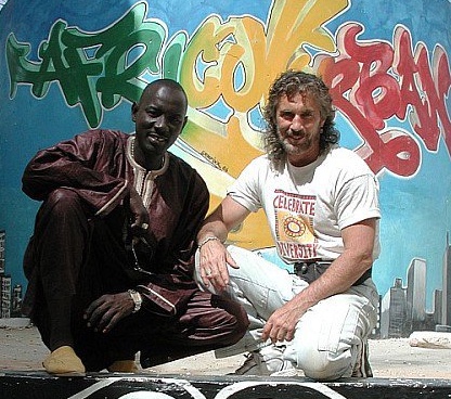 Massamba Diop and Tony Vacca