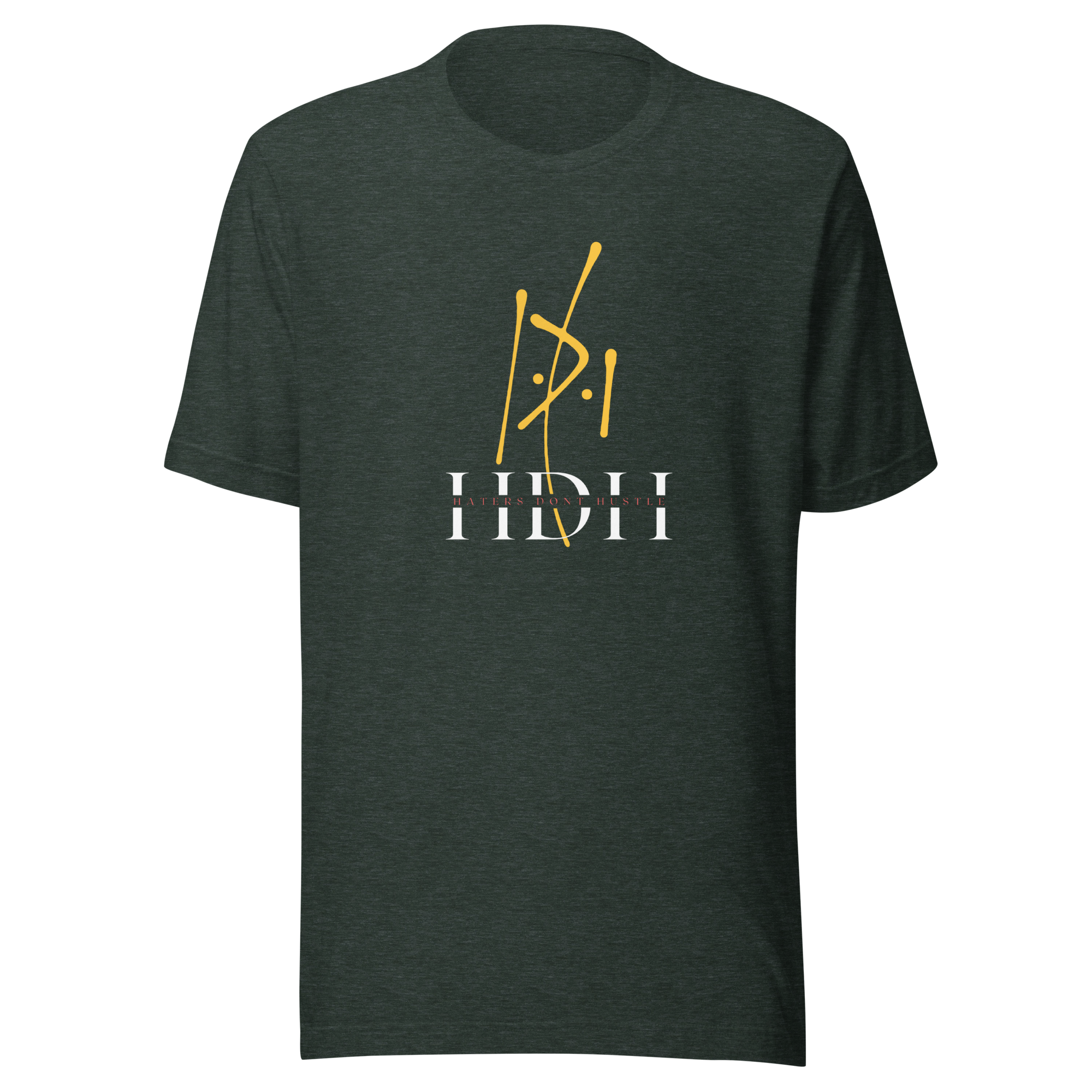 unisex-staple-t-shirt-heather-forest-front-641f8f997ed5b.png