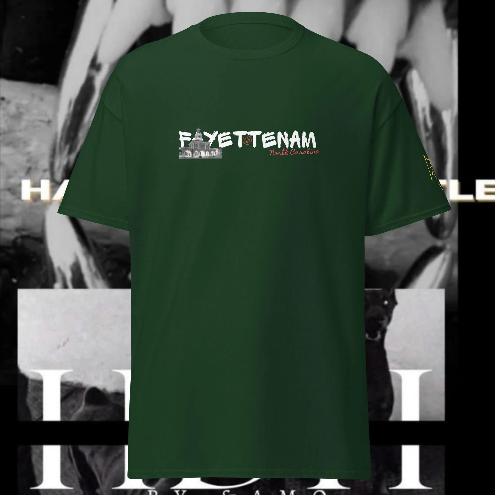 unisex-classic-tee-forest-green-front-68e33e016fa72.jpg