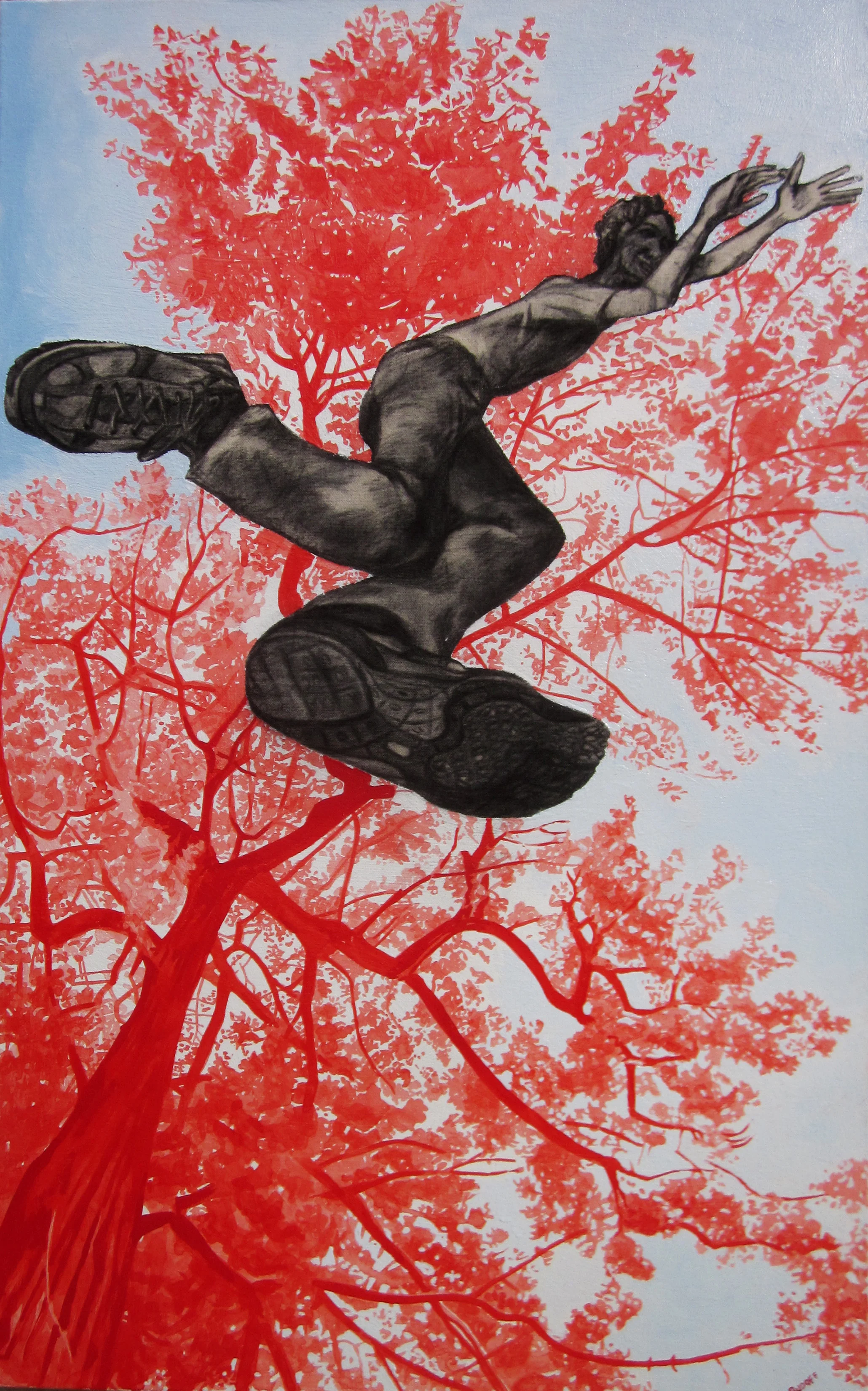 Sky Chi, 33" x 20," 2015