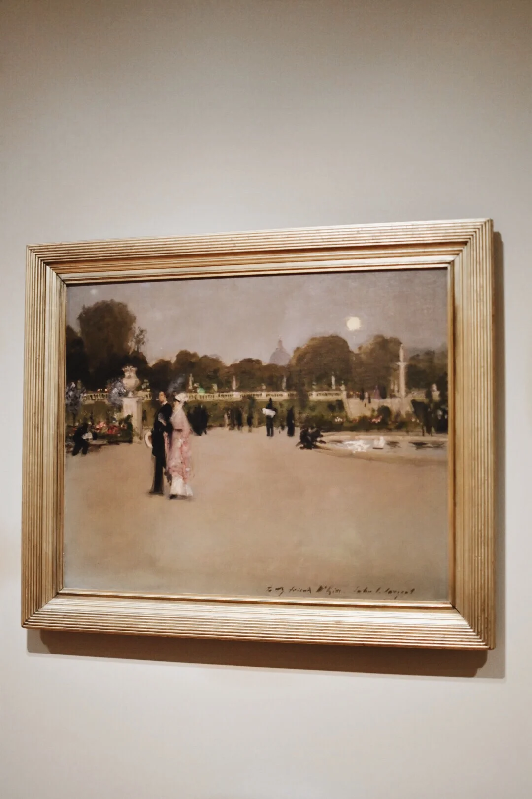 Love love, completely adore this piece. That full moon. The swift movement you can see from the couple. Ahh.