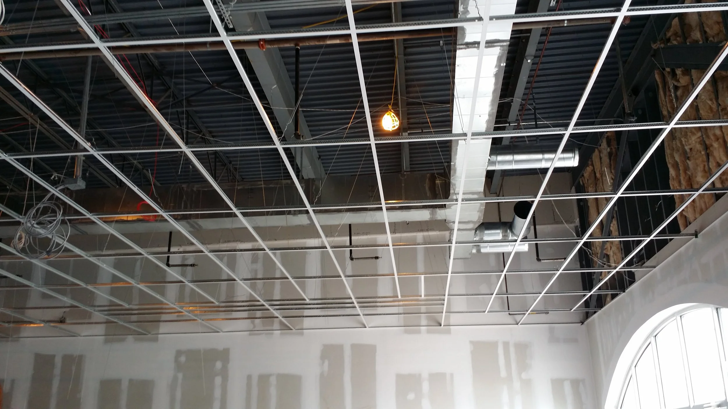 Acoustical ceiling  grill
