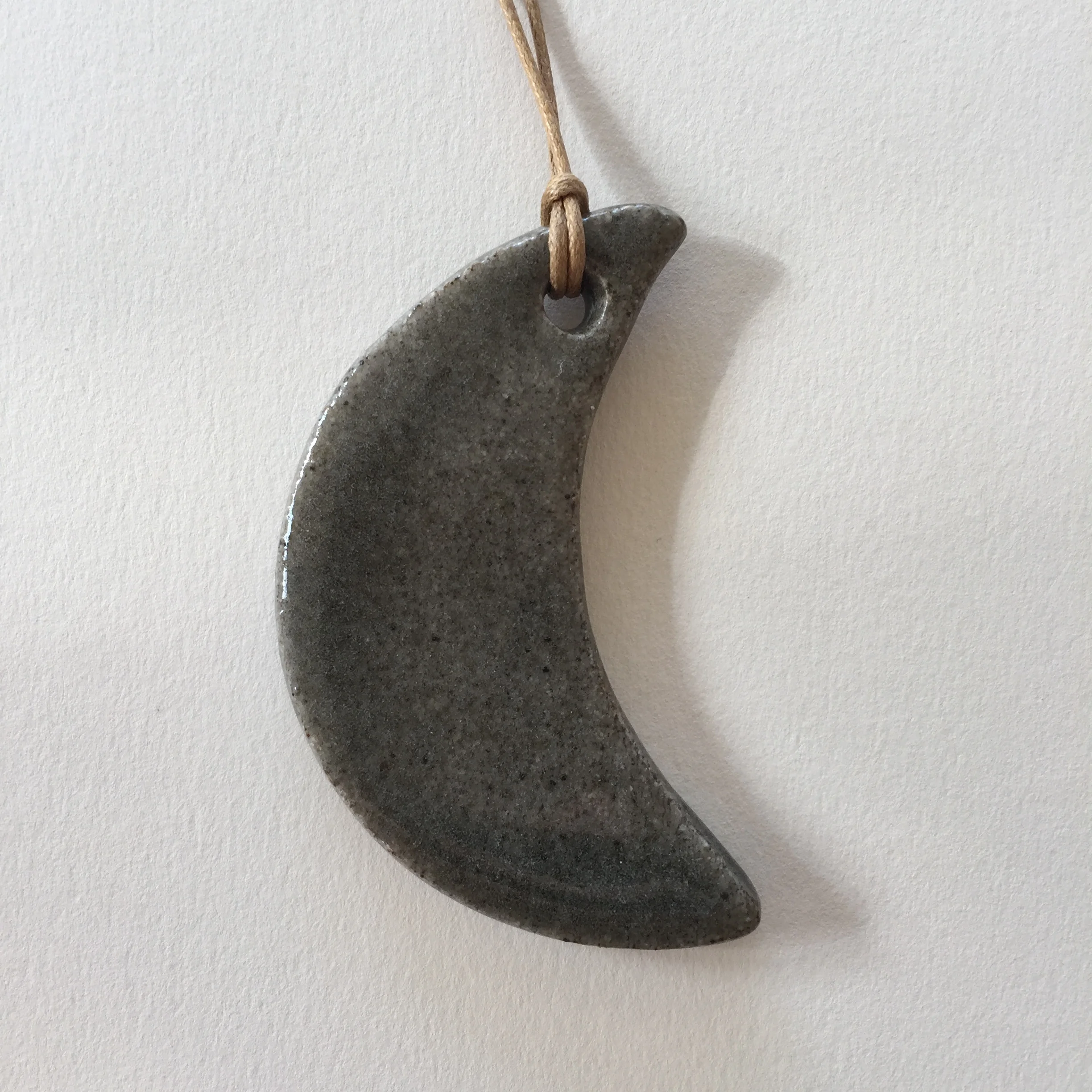 Moon Ornament - Celadon