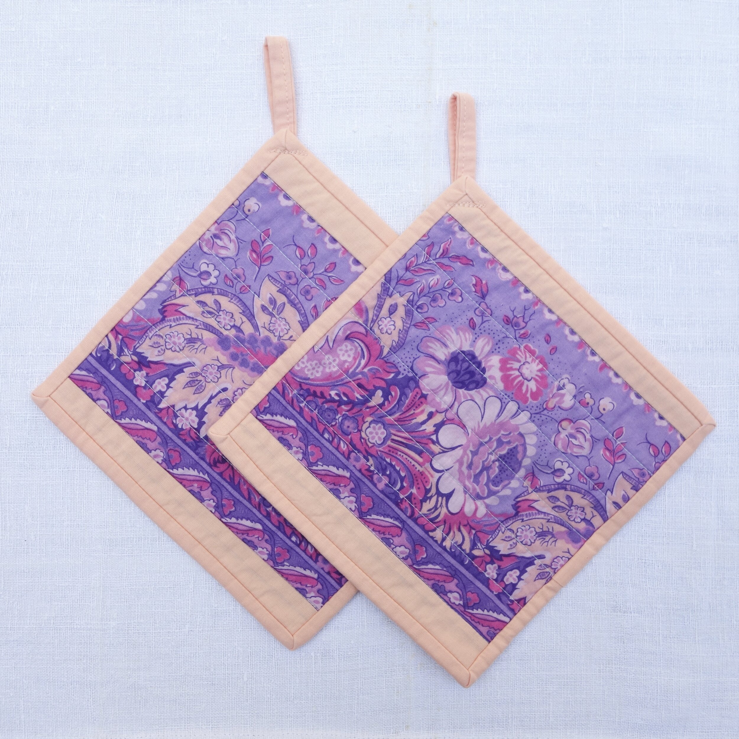 Quilted Potholder Set