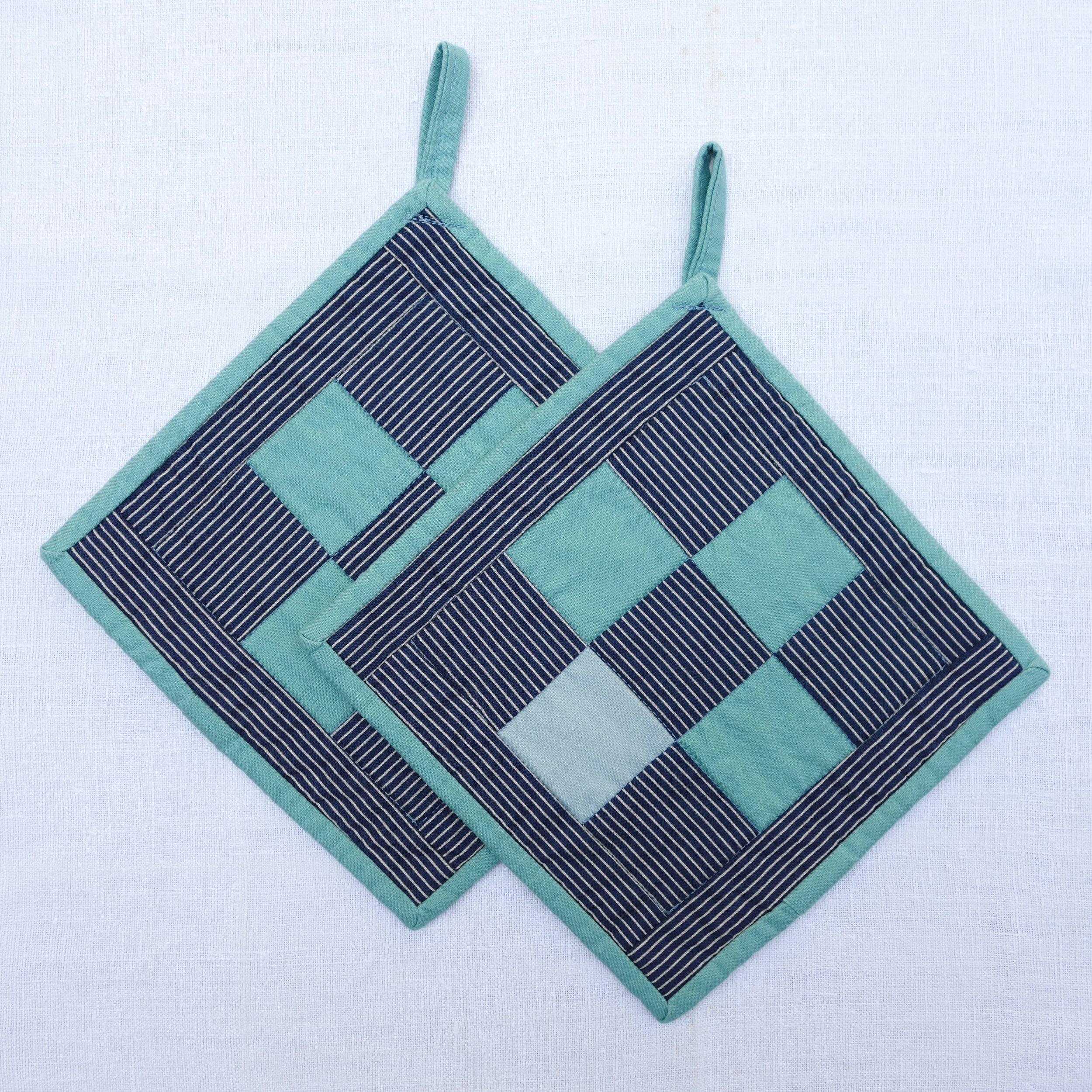 Quilted Potholder Set