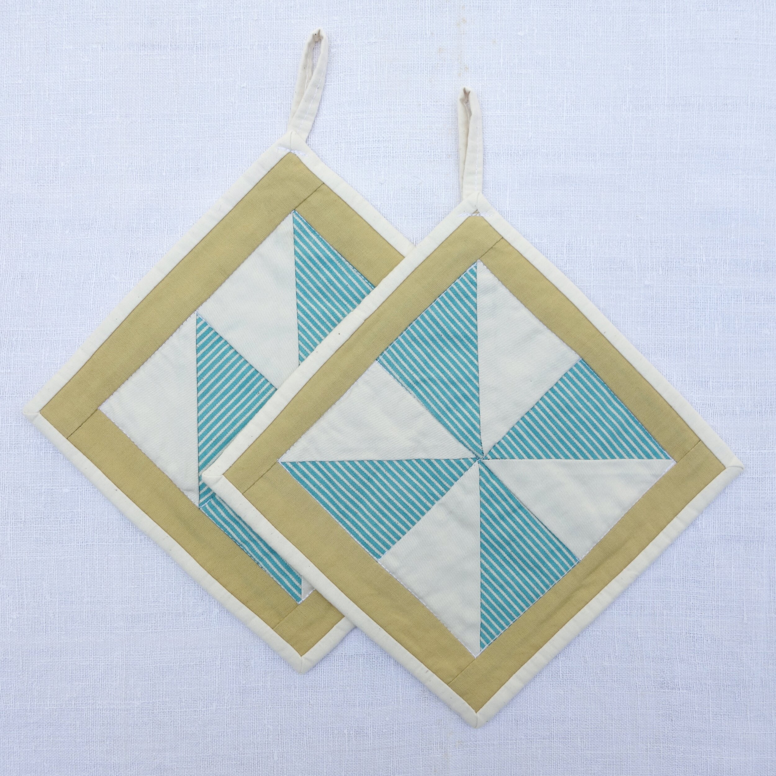 Quilted Potholder Set