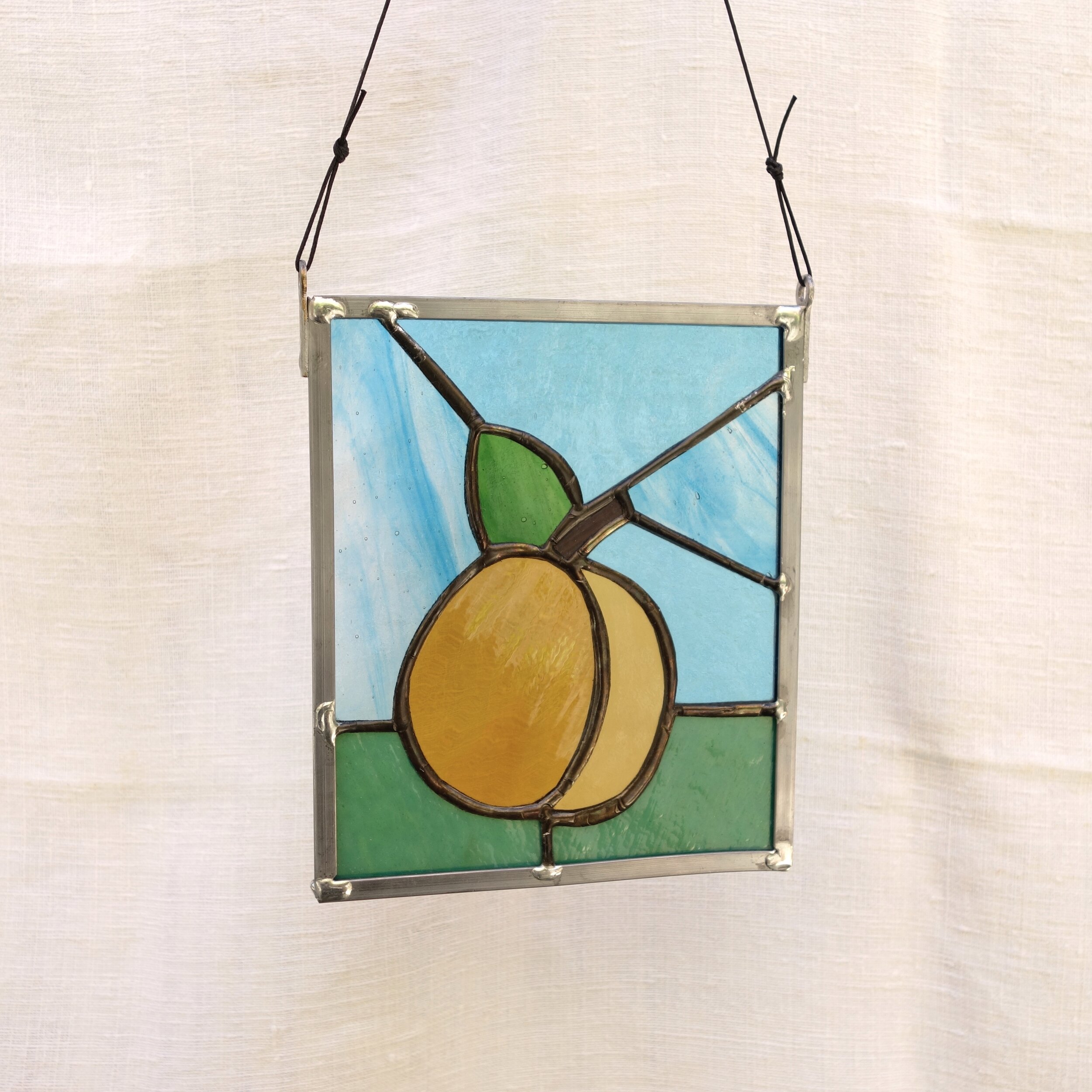 Peach Sun Catcher