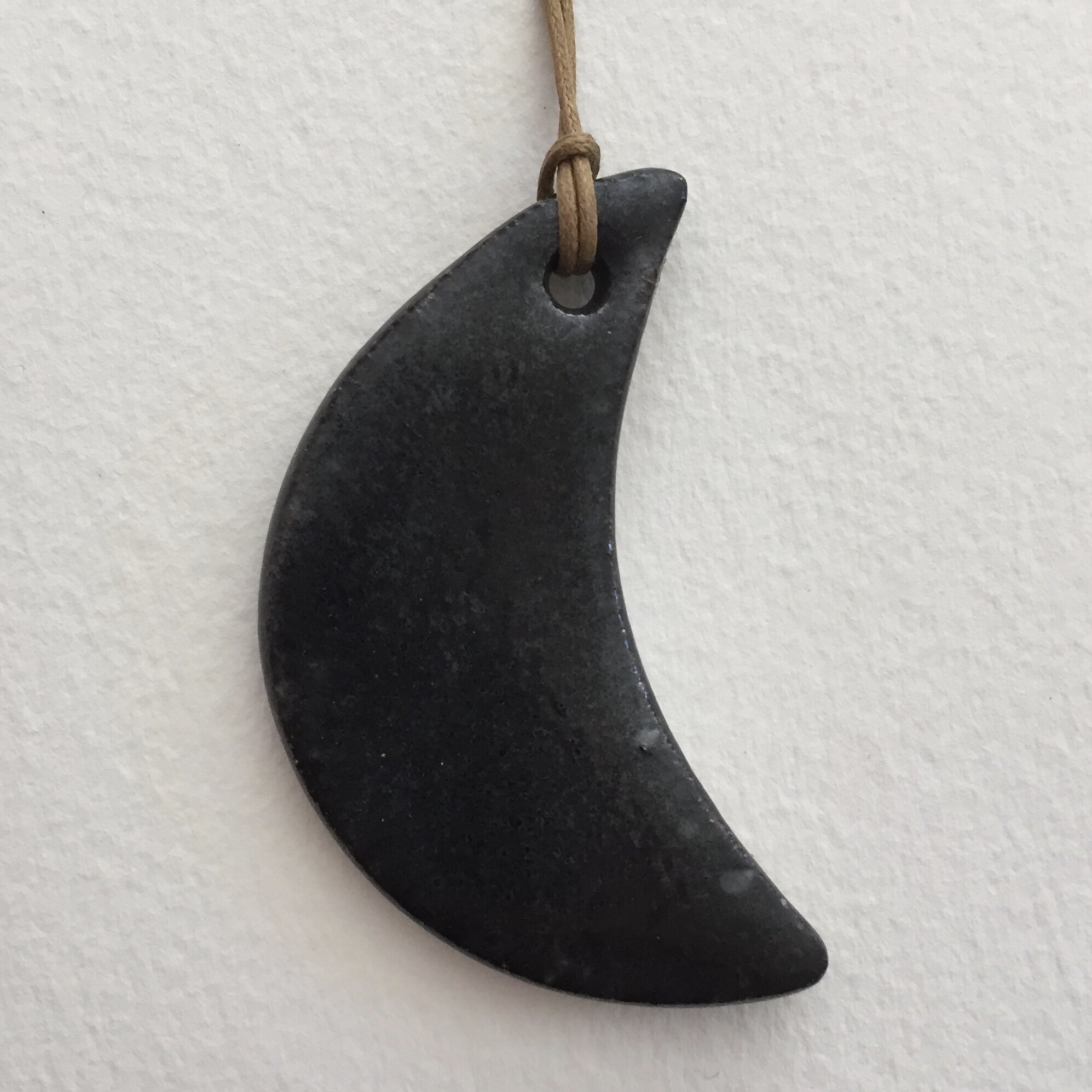 Moon Ornament - Black