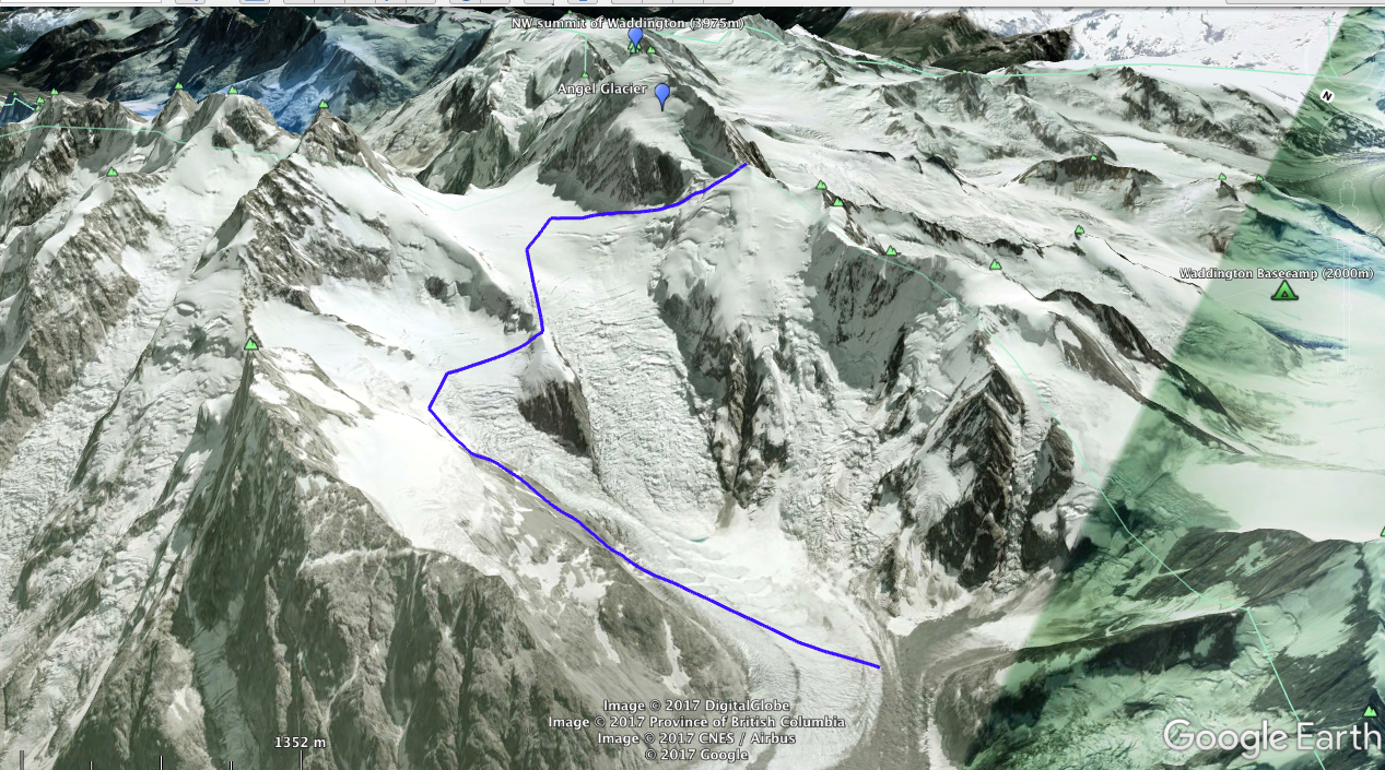 A 1600m descent! That's 53oo feet of continuous vertical. Make sure those legs are in shape.