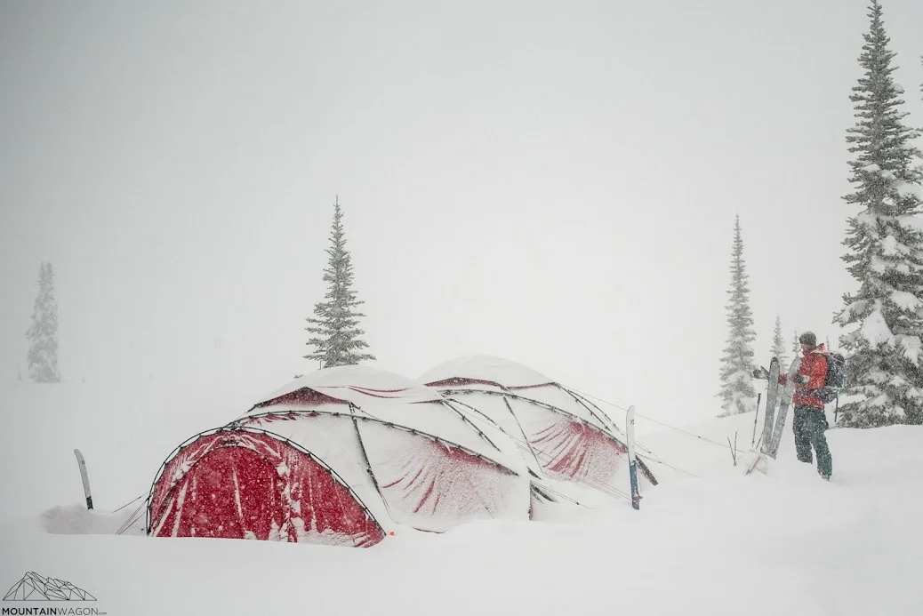 Snow keeps falling, time to go skiing!