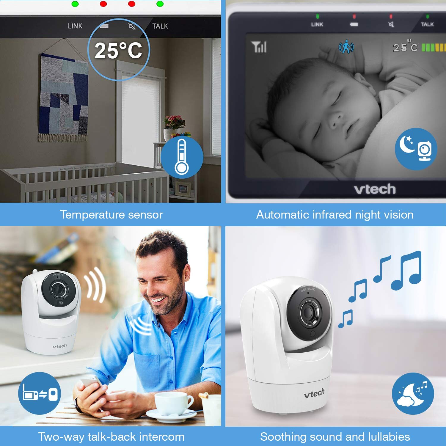 baby monitor with remote viewing