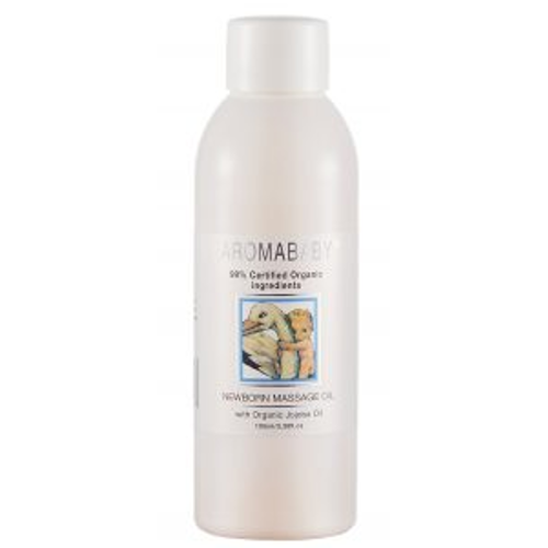 Aromababy Baby Massage Oil with organic Lavender & Rose 100ml