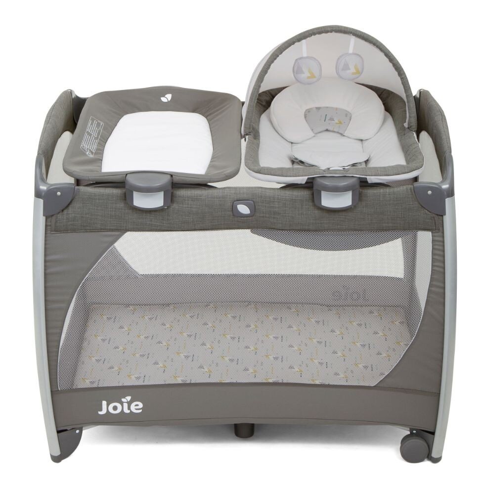 Joie Excursion Change &amp; Rock Portacot Geometric Mountains