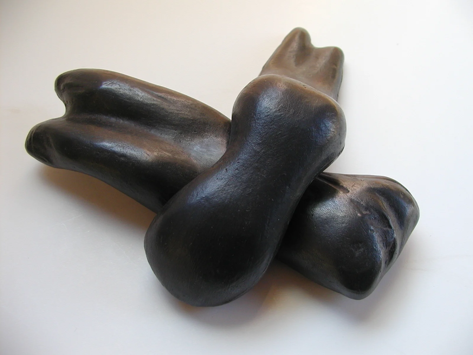 Life on Life (small), 1995 3 x 3 x 16 cm