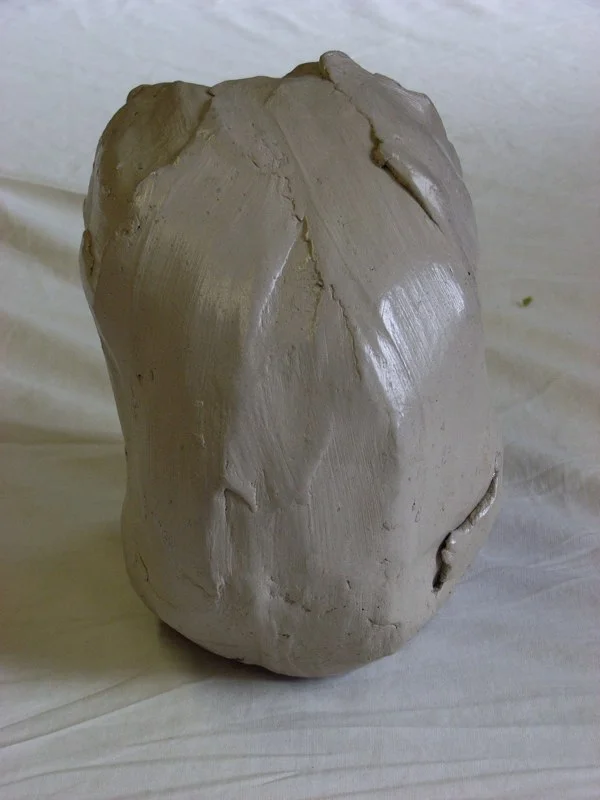 Original model in Clay, 2005 size 6 1/2 x 6 1/2 x 5 inches