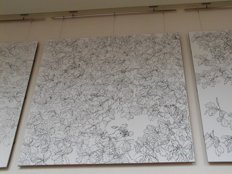 1999 Charcoal on Paper, 100 x 140 cm Nishi Sanjyo Branch 西三条店