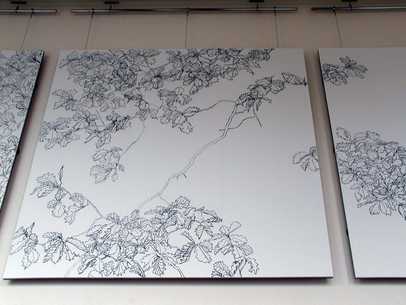 1999 Charcoal on Paper, 100 x 140 cm Nishi Sanjyo Branch 西三条店
