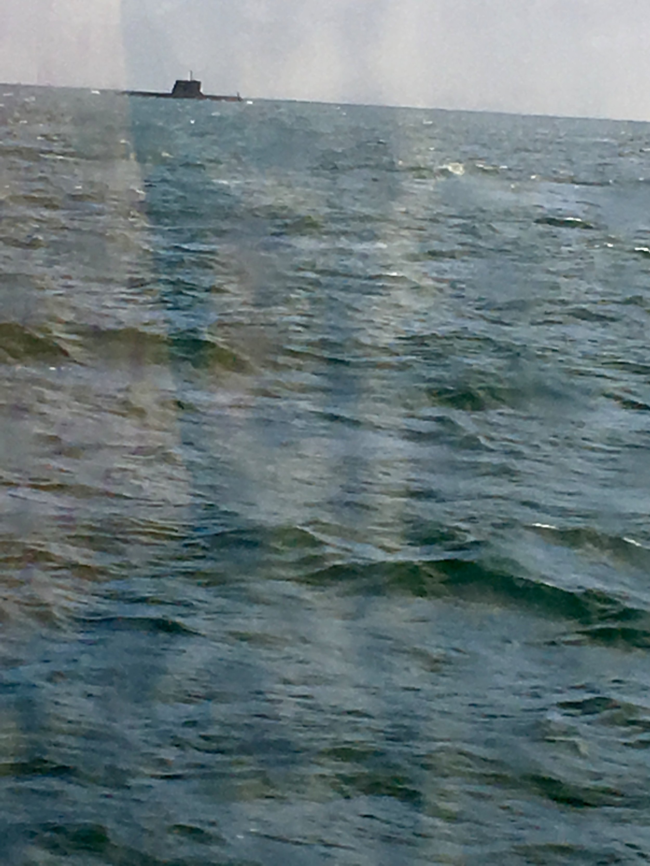 Submarine we spied while on the ferry to Rottnest Island.