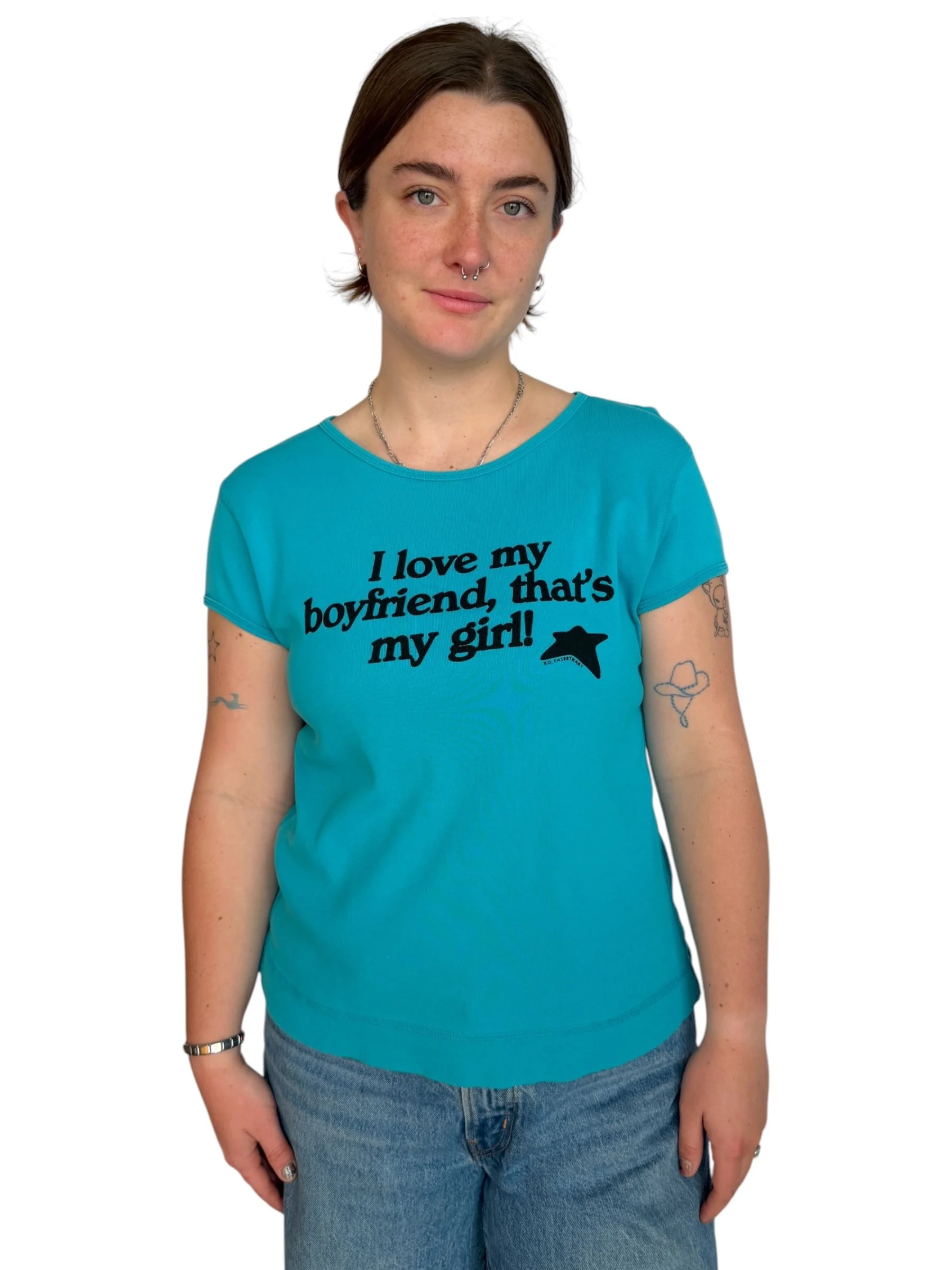 I Love My Boyfriend, That's My Girl Tee - M/L