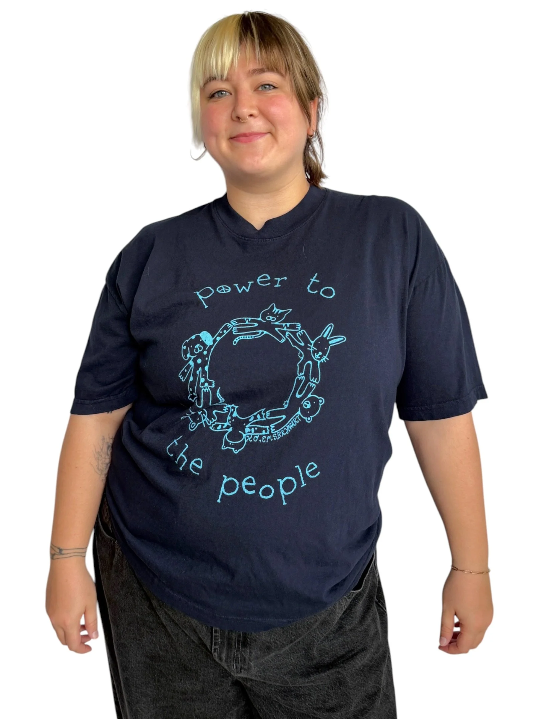 Power to the People Tee - XL