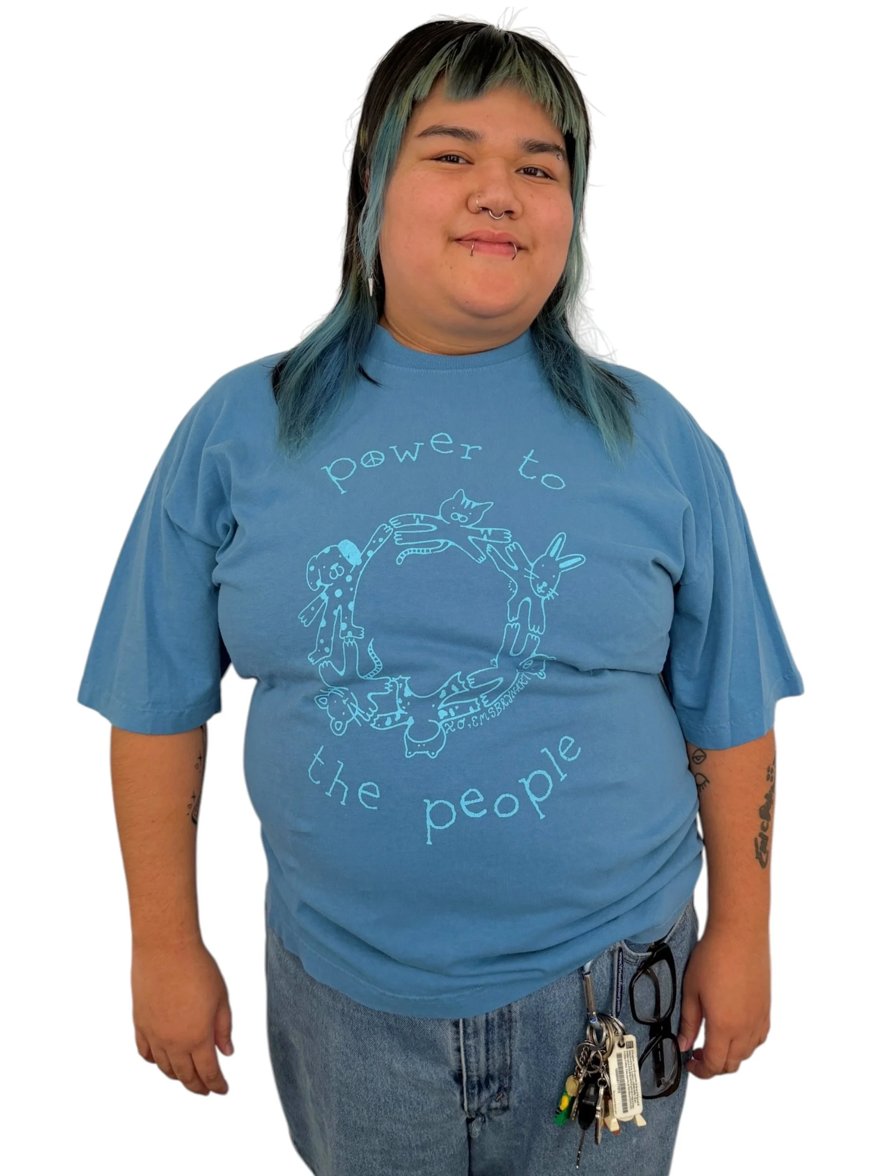 Power to the People Tee - XL