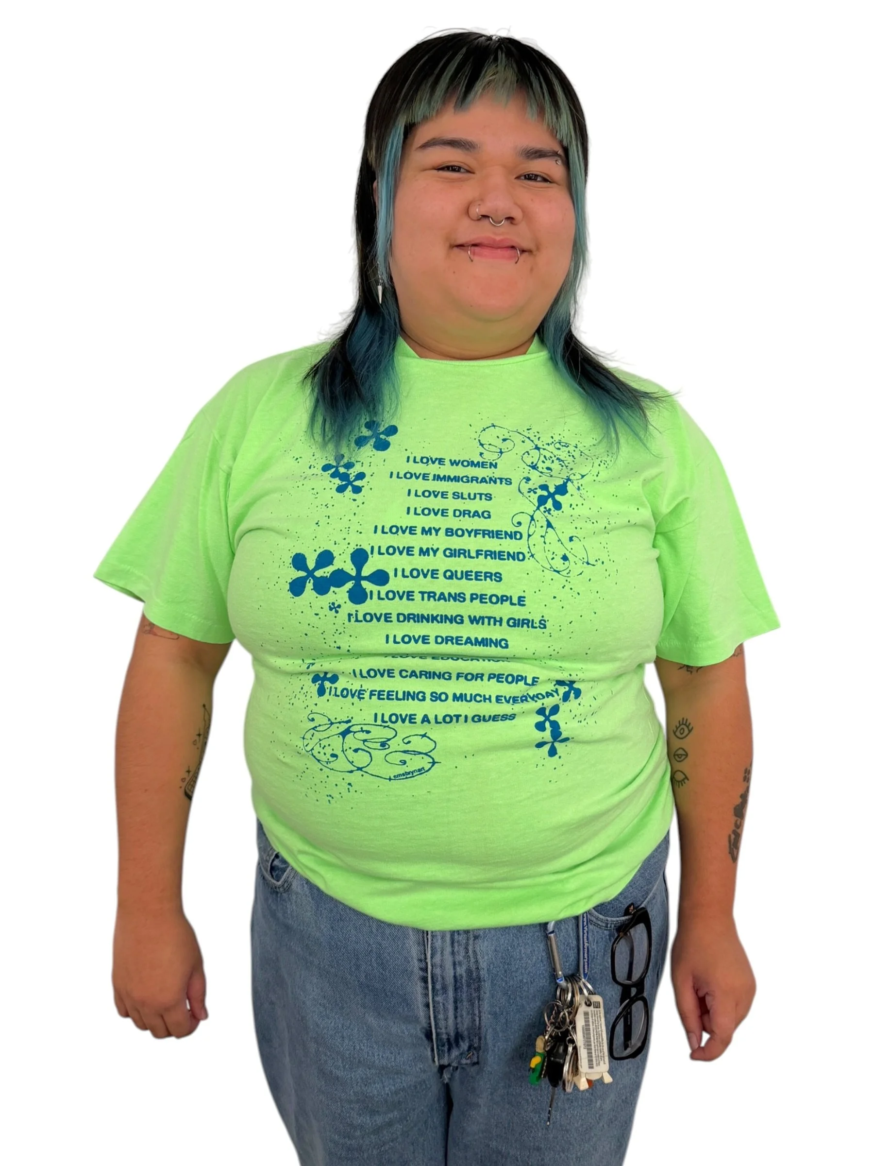 I Love A Lot of Things Tee - XL