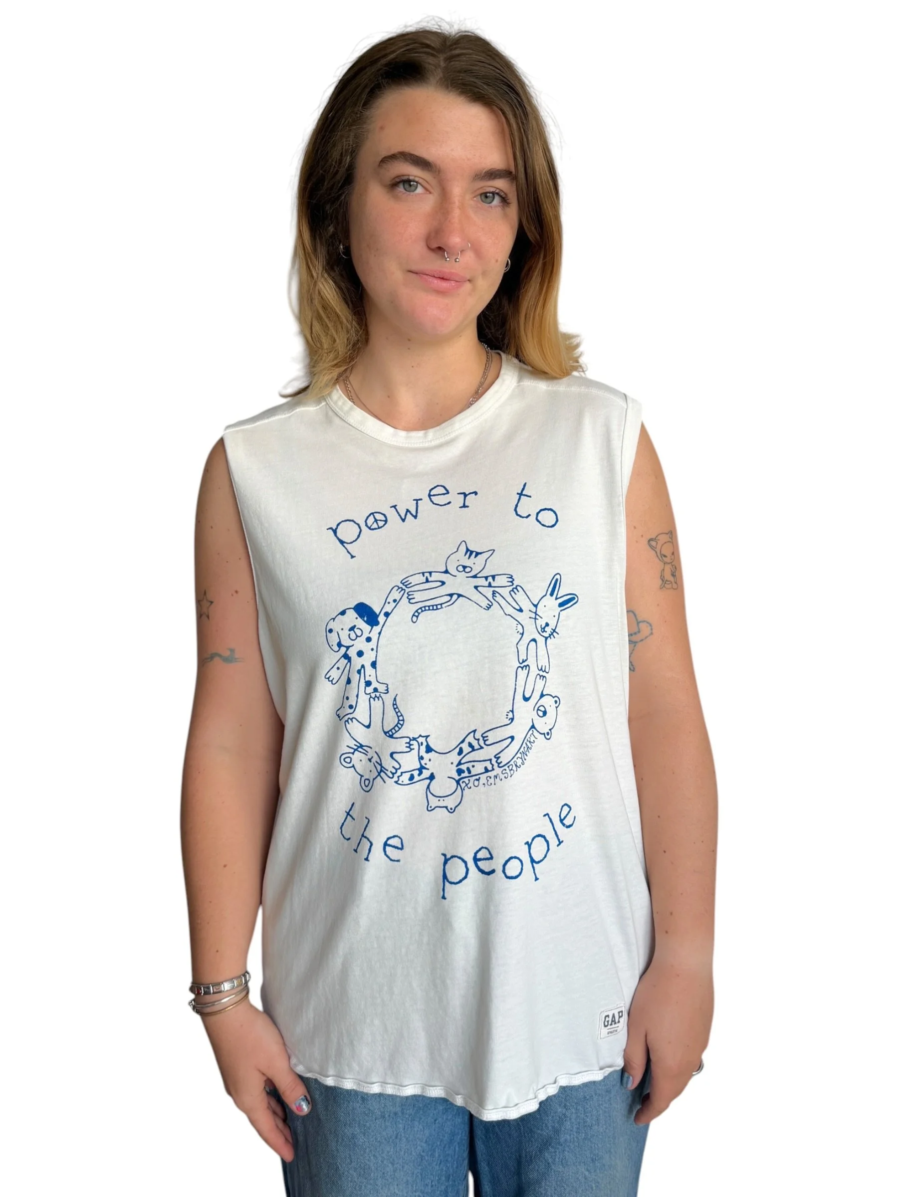 Power to the People Tee - L