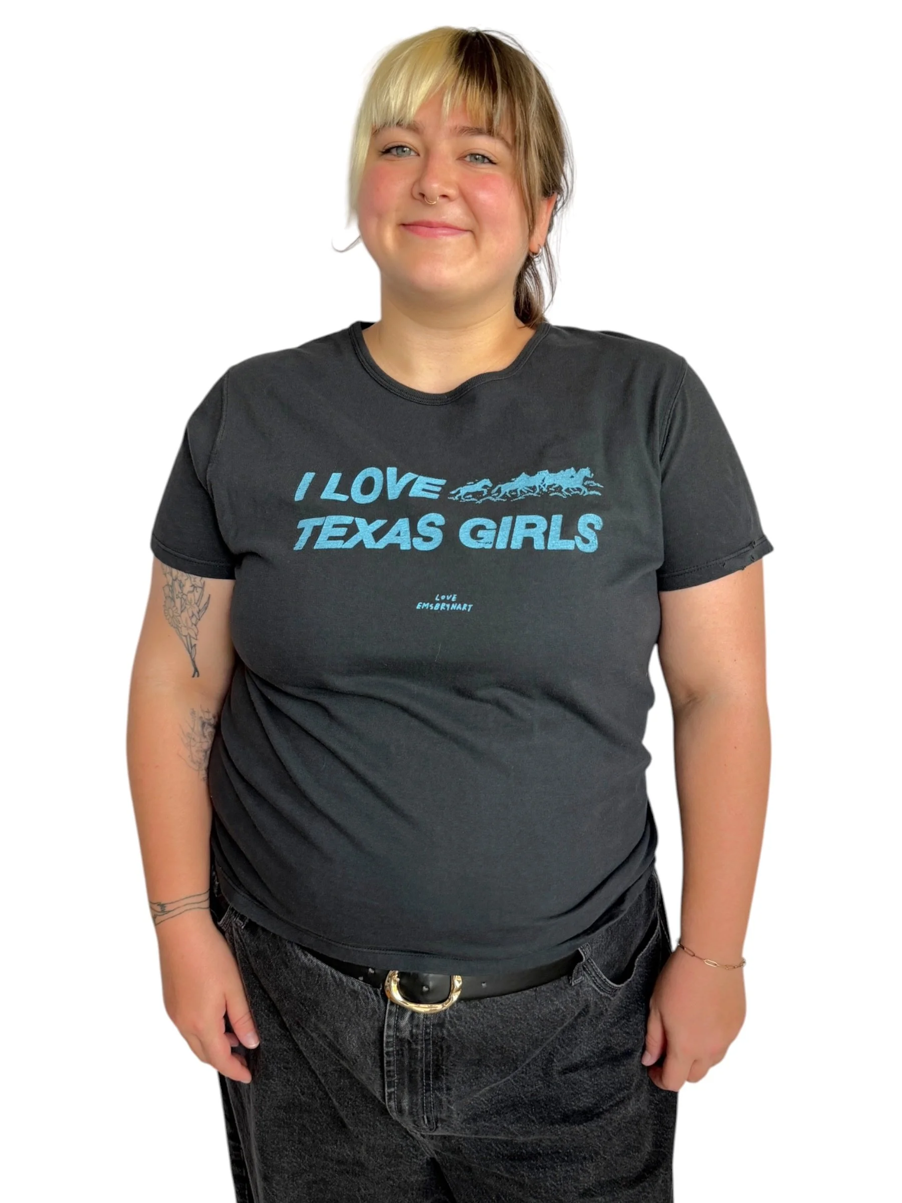 I Love Texas Girls Tee - L/XL