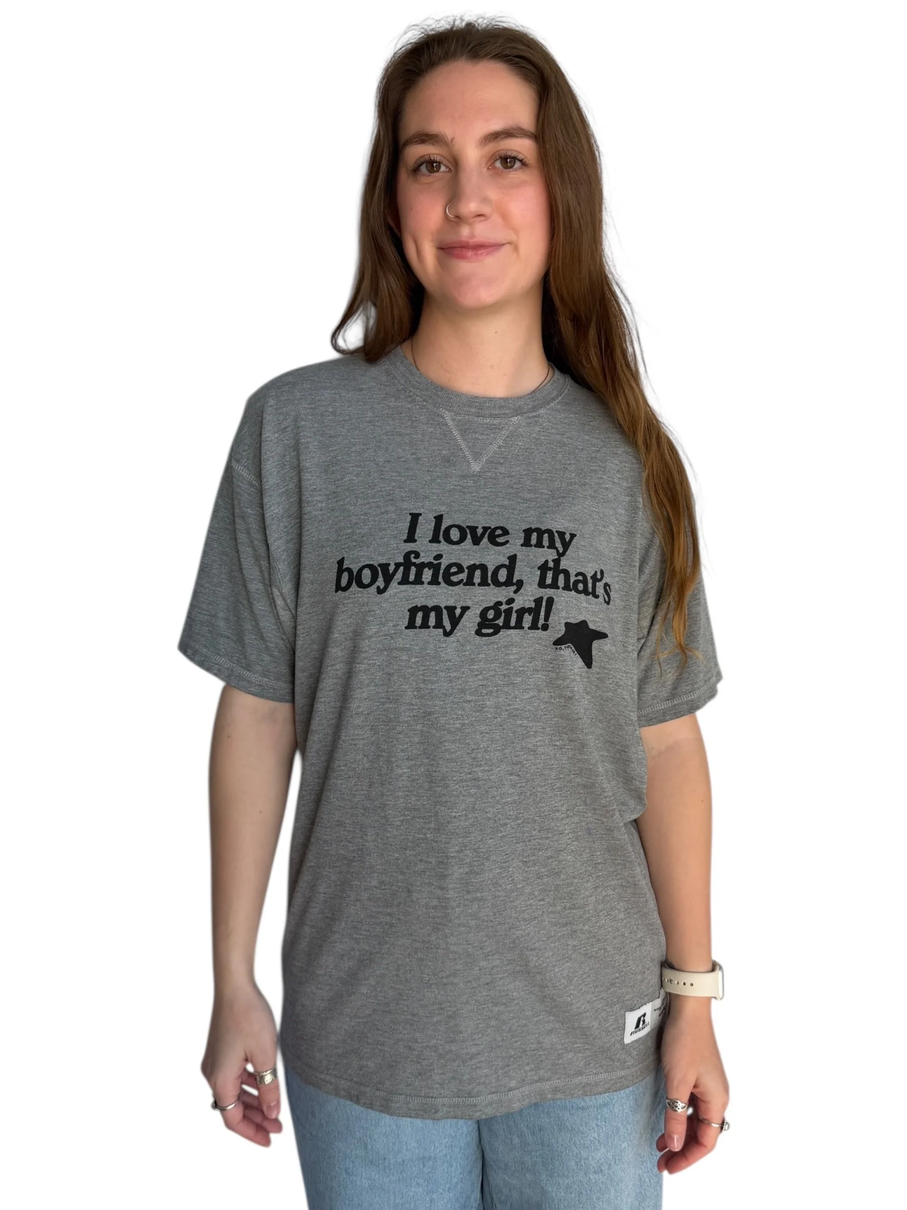 I Love My Boyfriend, That's My Girl! Tee - M