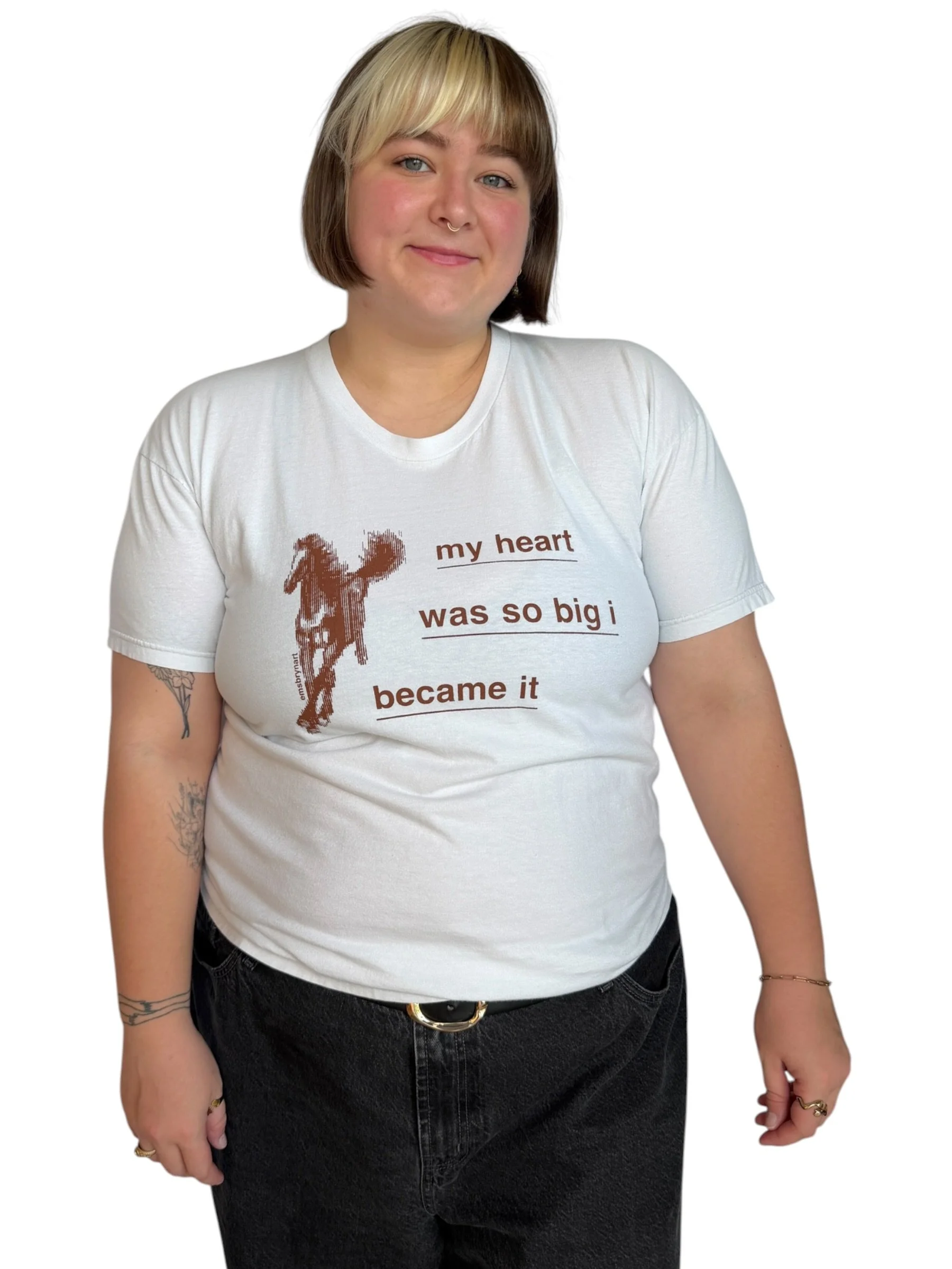 My Heart Was So Big I Became It Tee - XL