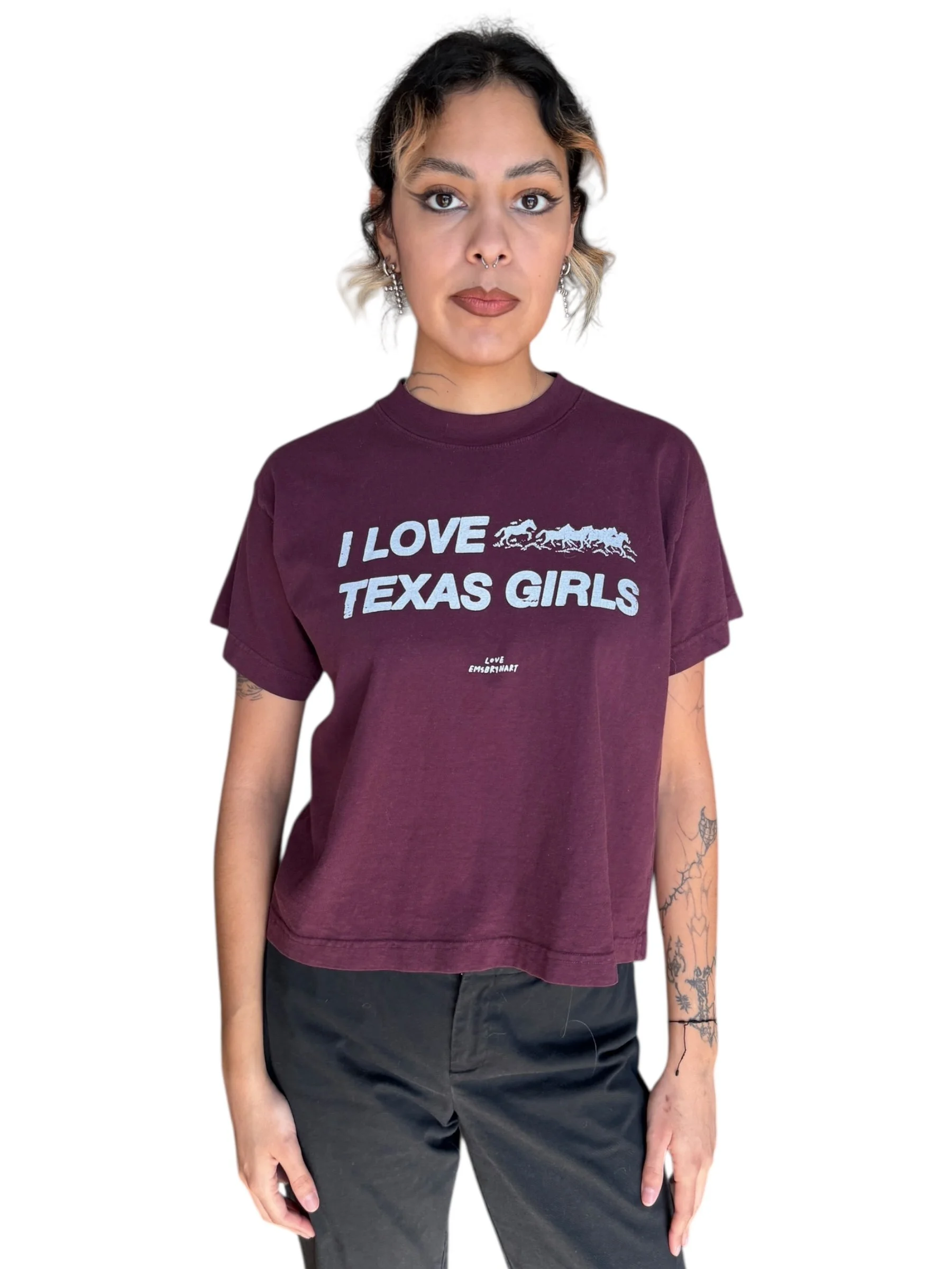 i love texas girls tee - s/m