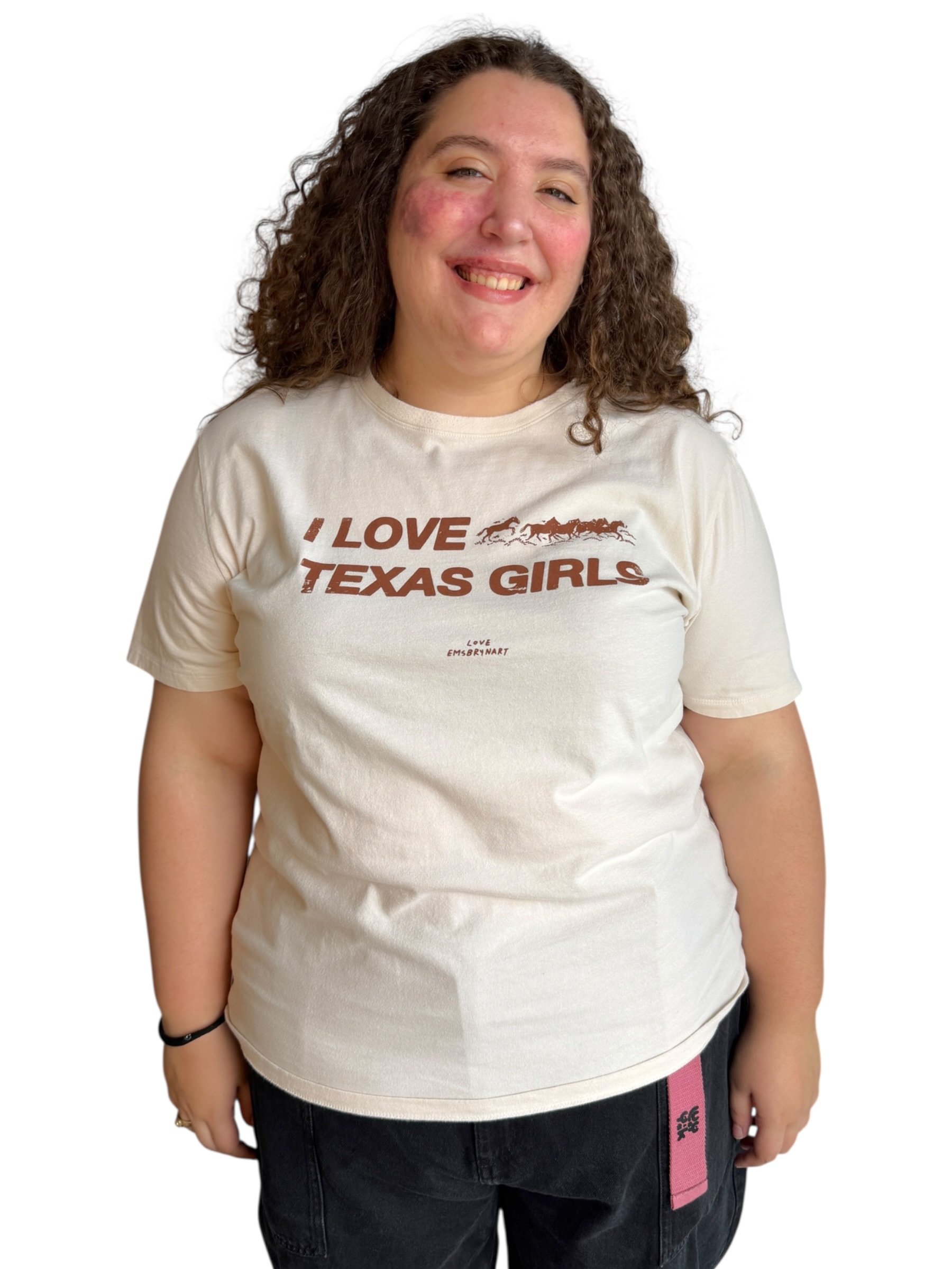 I Love Texas Girls Tee - 3XL