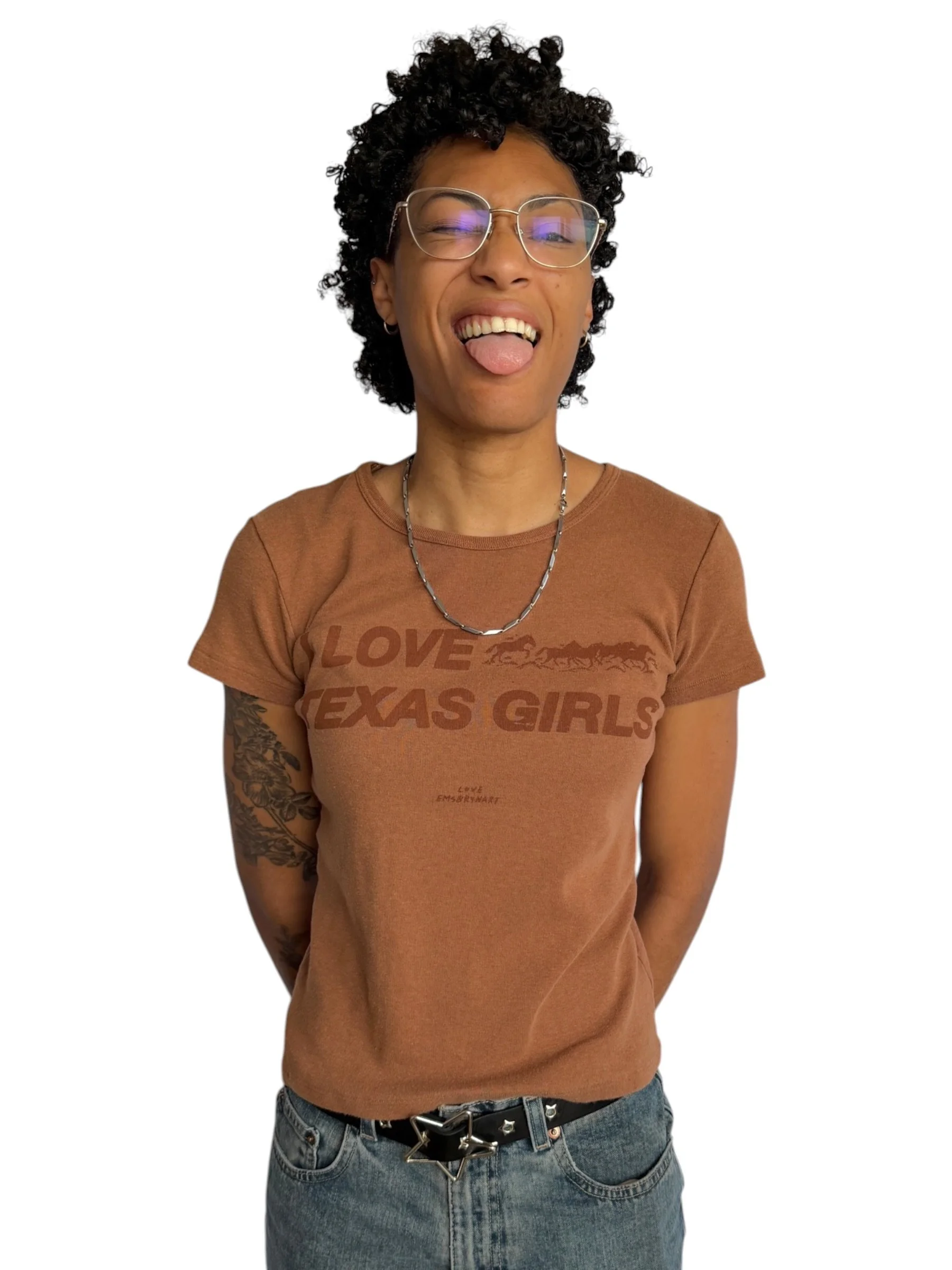 I Love Texas Girls Tee - M