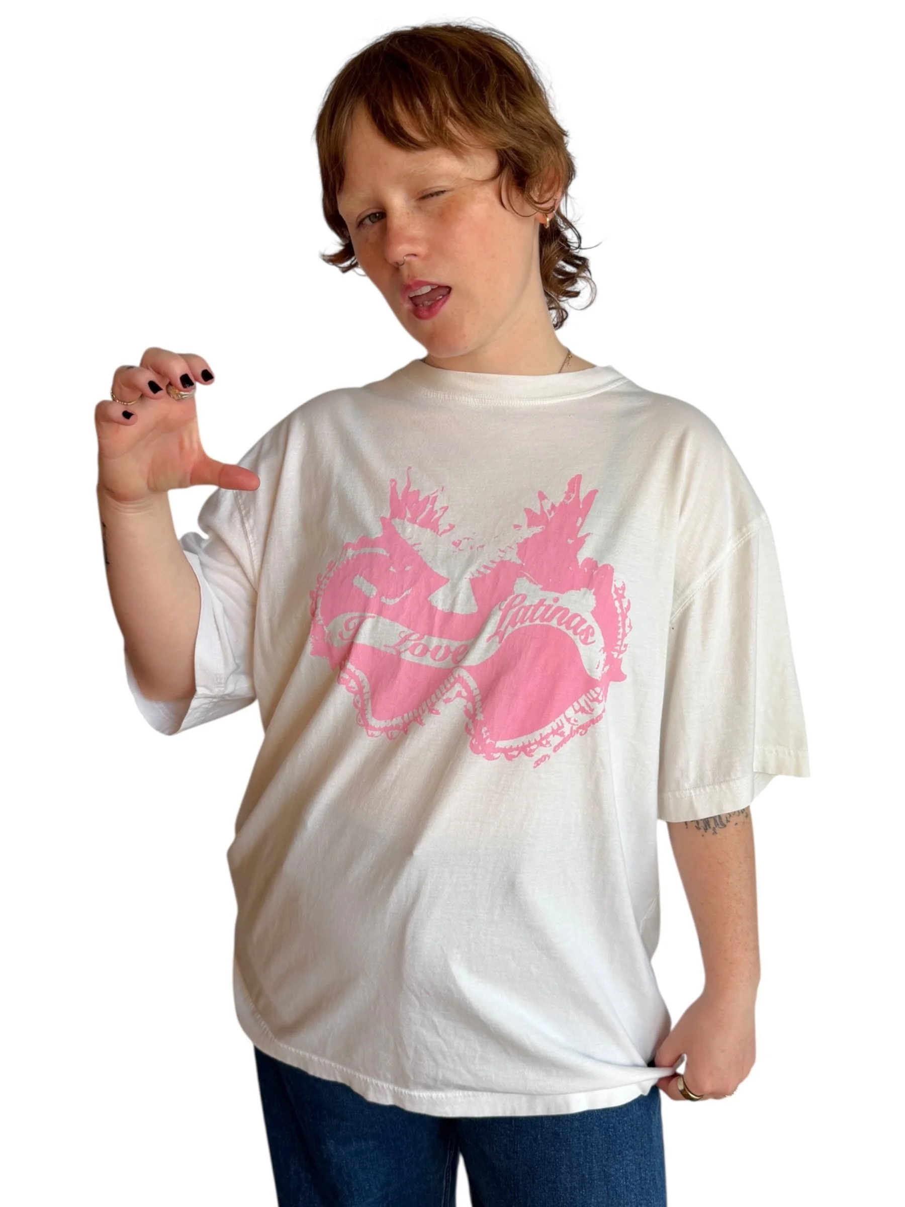 I Love Latinas Tee - XL