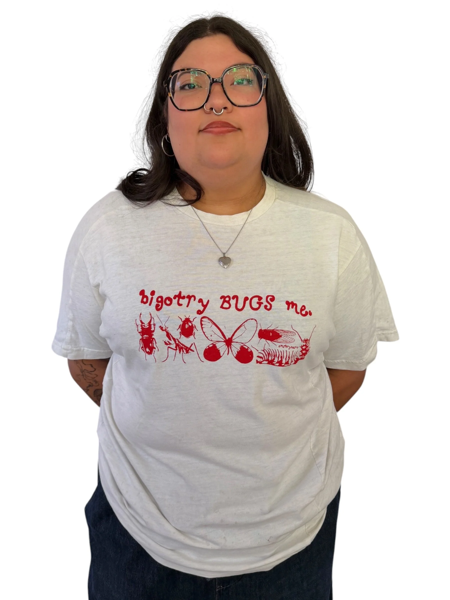 Bigotry Bugs Me Tee - L