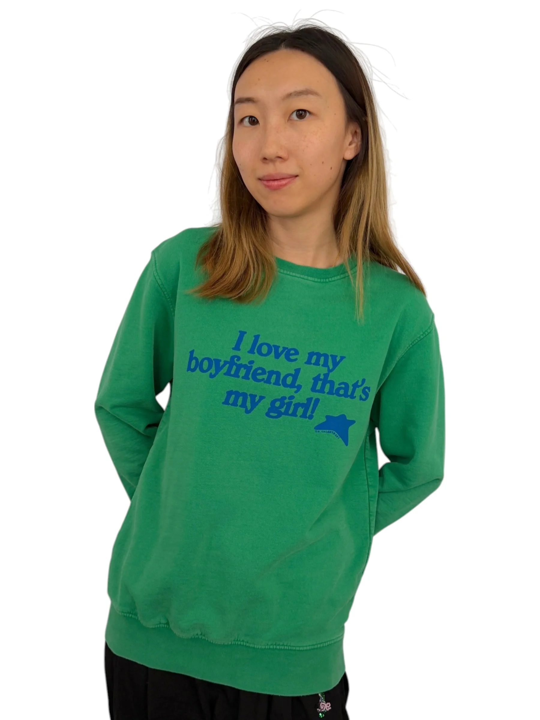I Love My Boyfriend, That's My Girl! Sweatshirt - XS/S