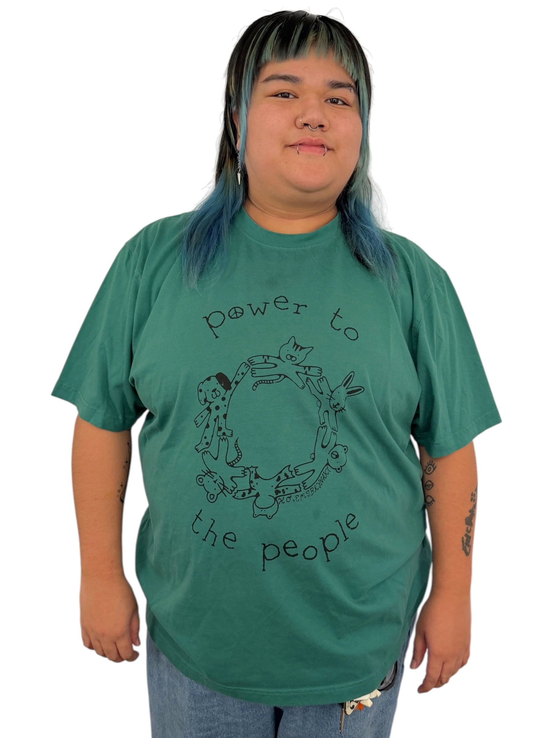 Power to the People Tee - 2XL